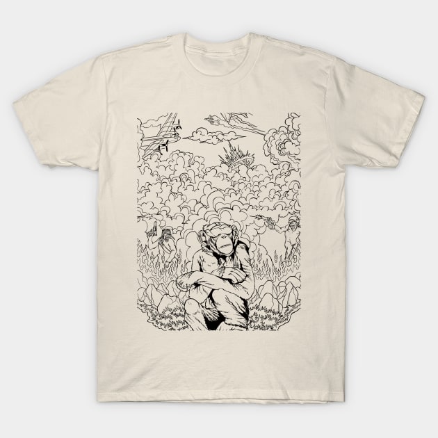 The World at War T-Shirt by La Galleria 